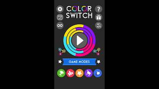 Color Switch - Fidget Spinner | levels 36-40 | gameplay screenshot 2