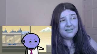 Stevie McBusinessman Cyanide \& Happiness Shorts Reaction
