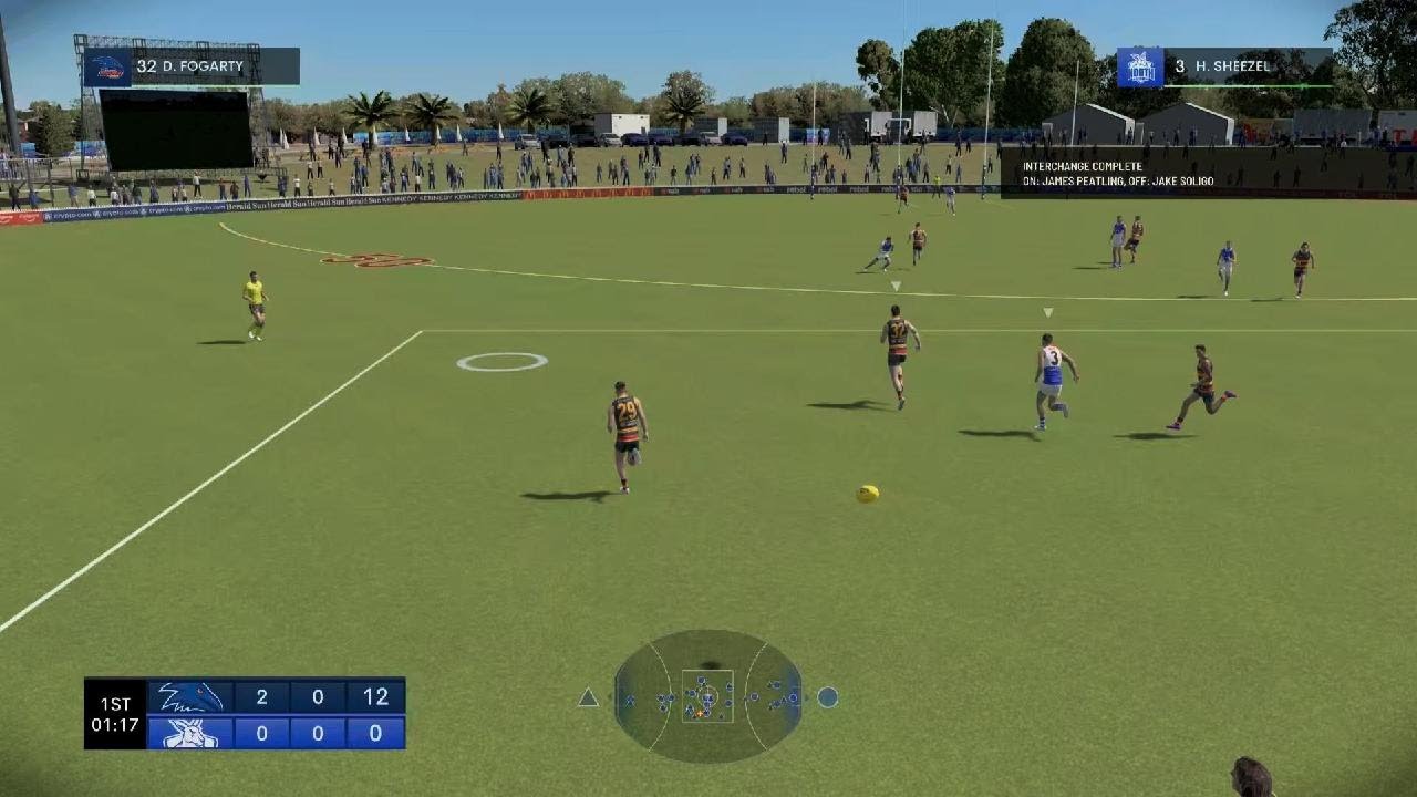 NAB Cup Group D - Game 1