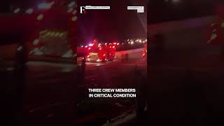 Watch: Helicopter Crashes On US Highway, 3 Crew Members In Critical Condition | N18G