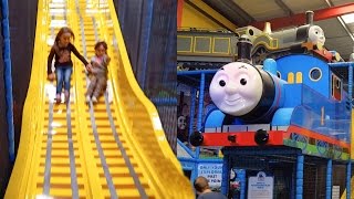 Long Slide /Indoor Playground Family Fun for Kids/Thomas Land Park