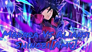 Klip Penyegalan Madara Vs Aliansi Shinobi Amv