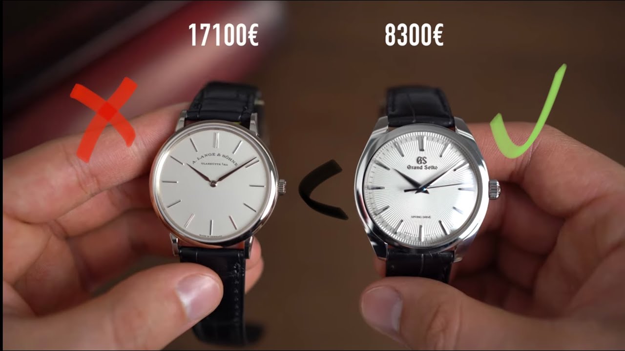 Is Grand Seiko better than A. Lange & Söhne? - YouTube