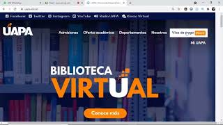 Acceso a la nueva plataforma UAPA.