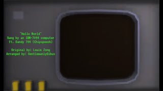 [CHIPSPEECH] Hello World Cover Sung by an IBM-7094 Computer