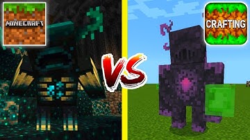 Crafting and Building 1.19 vs Minecraft PE 1.19 - Comparison