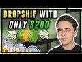 HOW-TO START WITH ONLY $200 | Shopify Dropshipping