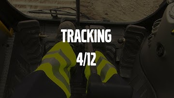 Tracking – Volvo Crawler Excavators E-series – Basic operator training – 4/12