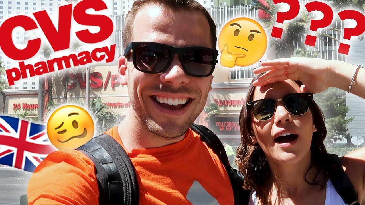 Brits Explore CVS for the FIRST TIME! | Vegas Series
