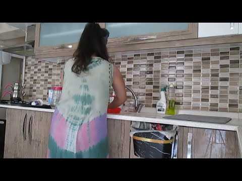 dip köşe temizlik -- temizlik vlog -- kaktüslerimi diktim -- all day house cleaninğ