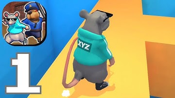 Obby Escape Prison Rat Dance - Gameplay Walkthrough Part 1 - New Update Mobile Game (Android, iOS)