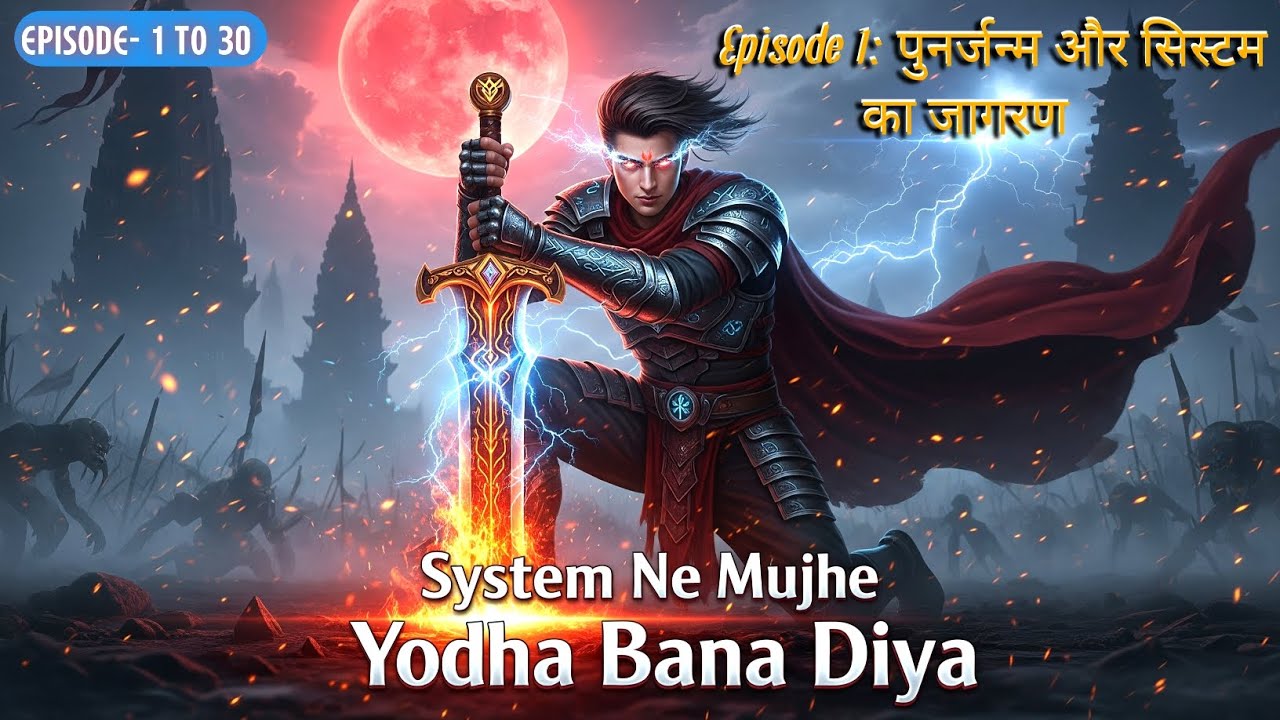 EP 1 To 30 | पुनर्जन्म और सिस्टम का जागरण | System Ne Mujhe Yodha Bana Diya