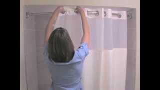 Hookless Fabric Shower Curtain at Bed Bath & Beyond