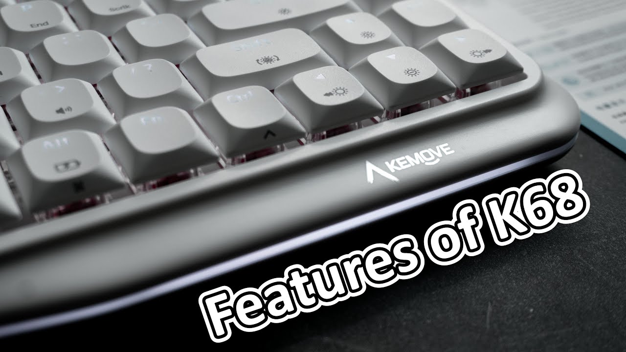 Master the Art of Efficiency with Kemove K68's Low-Profile Keys#kemove ...