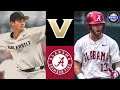 Vanderbilt vs #24 Alabama | Game 1 | 2026 College Baseball Highlights