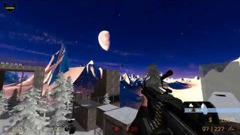 ZOMBIE ESCAPE MOD ON COUNTER-STRIKE: SOURCE, MAP: zm_crate, CSS