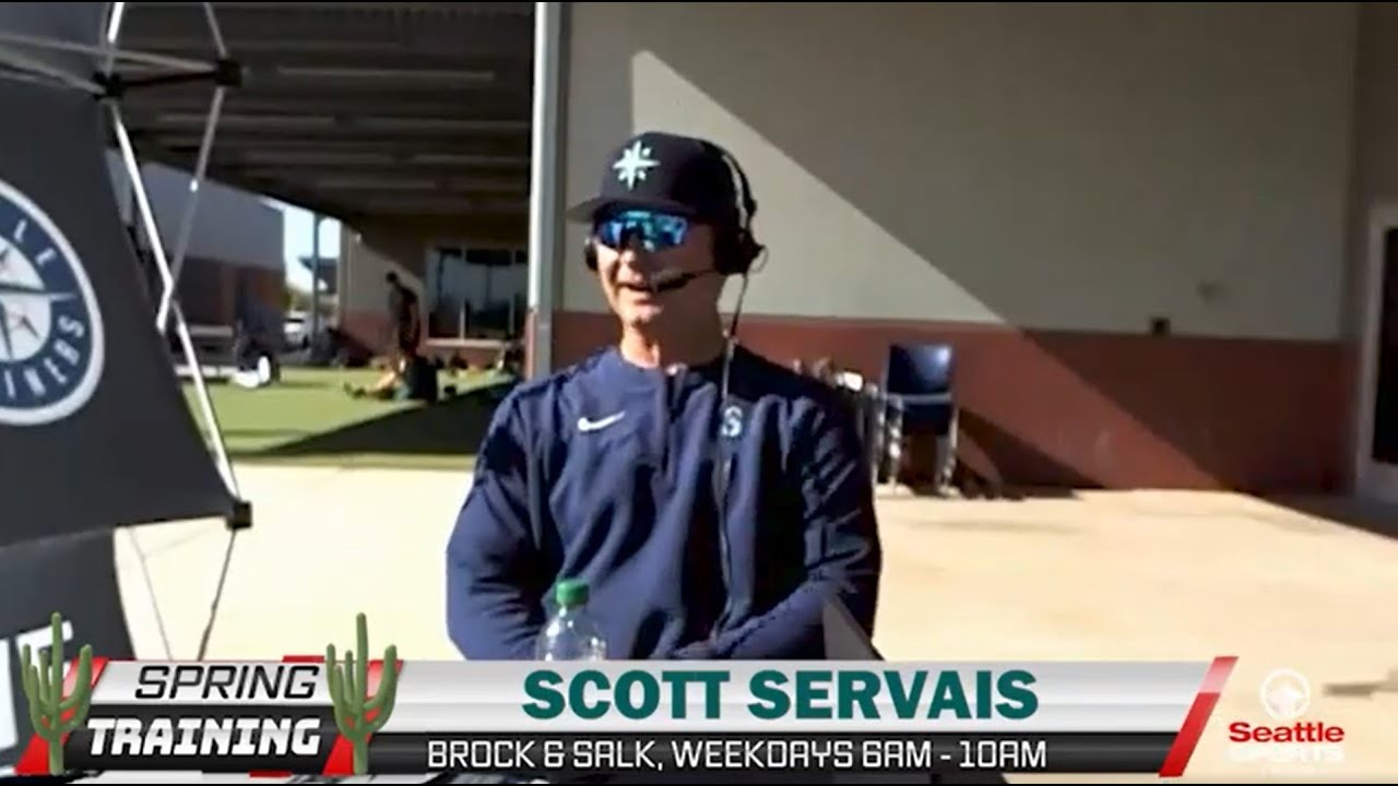 Mariners manager Scott Servais interview with Brock & Salk 