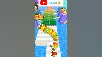 ✅Noodle Run Gameplay Walkthrough 🍜🍝🥗 | Max level | Android,ios mobile new big update #shorts games