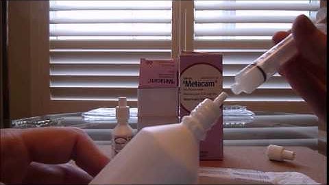 Metacam Dosing for Rabbits video