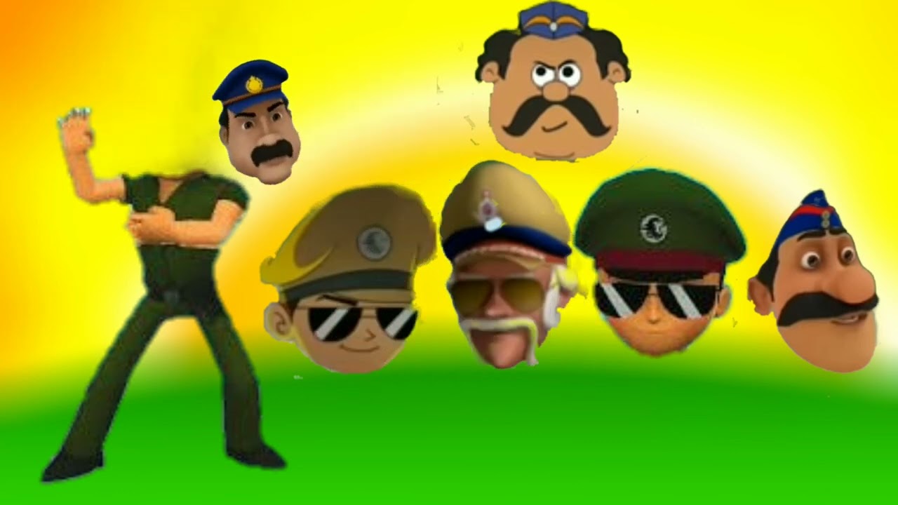 Match The Right Head | Motu Patlu | Spiderman  | little Singham | Chhota Bheem | 