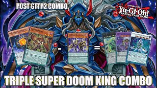 YUGIOH 2 card = Triple DDD Super Doom King combo Post Ghost From the Past 2