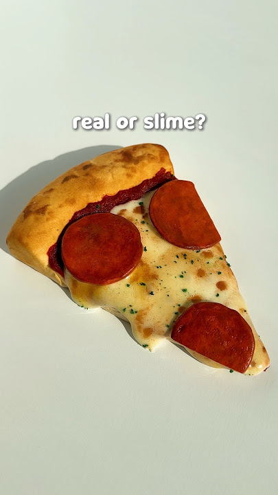 Real Or Slime Challenge 🍕