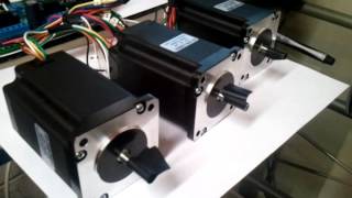 EMC2 and three stepper motors