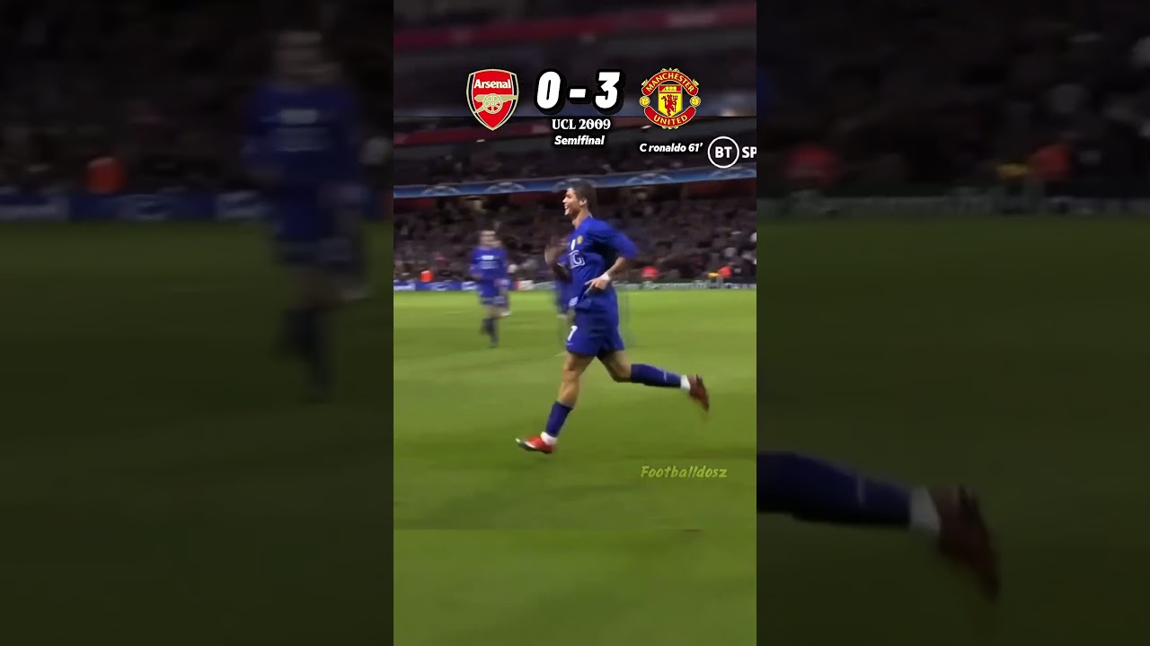 Arsenal vs Manchester United 08/09