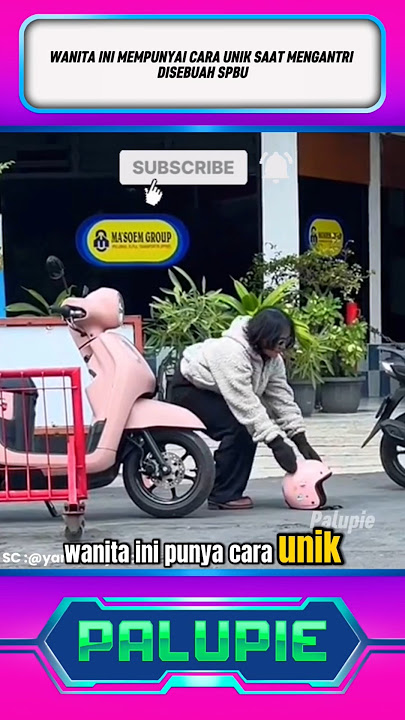 WANITA INI MEMPUNYAI CARA UNIK SAAT MENGANTRI DISEBUAH SPBU!? #shorts #viral #trending #fyp