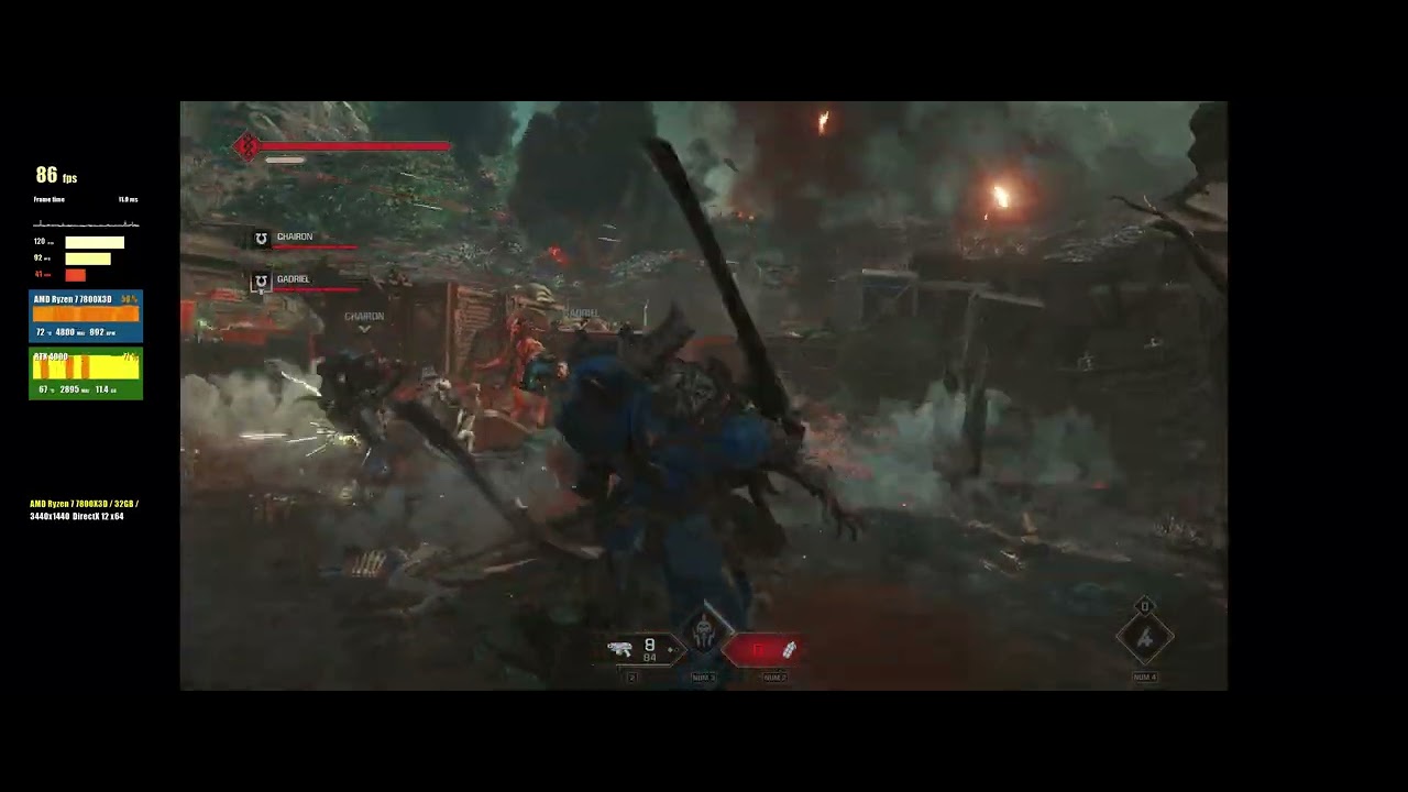 Space marine 2 - 7800X3d - Nvidia RTX 4090 - 1440P MAX settings - YouTube
