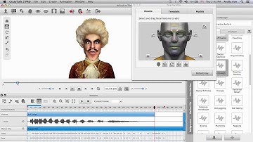 CrazyTalk7 PRO Tutorial - Advanced Key Editing & Puppet Settings