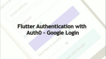 Flutter Authentication with Auth0 - Google Login Demonstration| #premtamang #flutterlogin