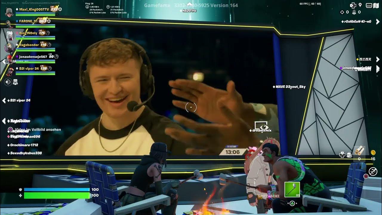 Fortnite FNCS anschauen ohne Mikrofon YouTube