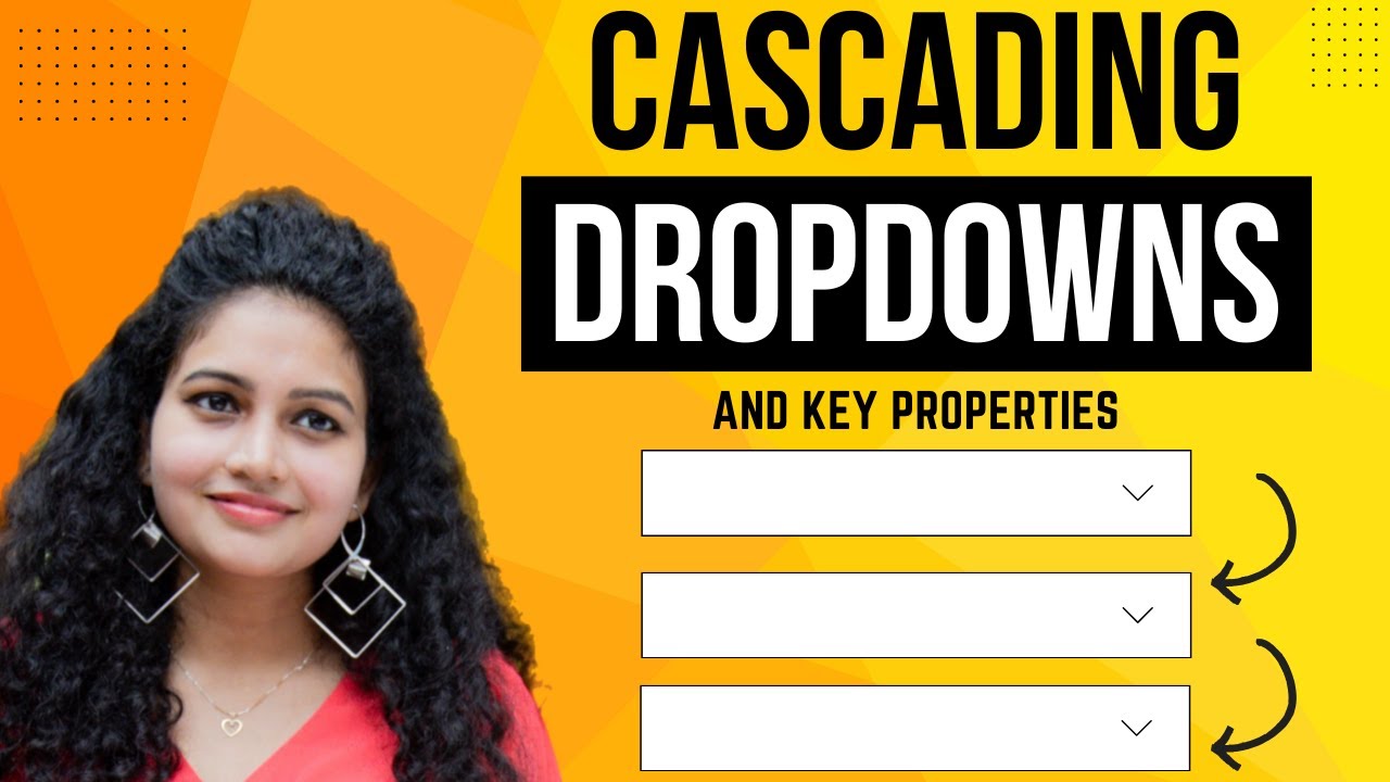 How to create cascading dropdowns in Power Apps ? - YouTube