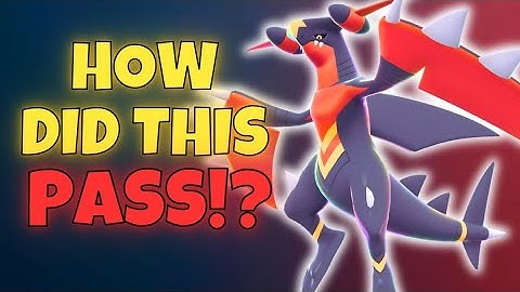 Game Freak Seriously MESSED UP With Mega Garchomp Z