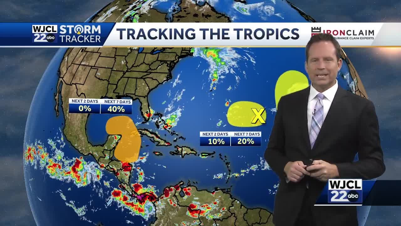 The latest on the weekend forecast and possible tropical development ...