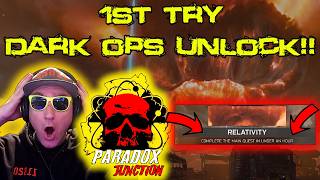 BO7 Zombies Season 3 FIRST TRY!! WE BEAT THE RELATIVITY DARK OPS (Under 60min EE) #bo7 #callofduty