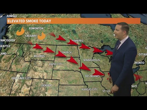 Smoke from Canadian fires expected to impact Iowa