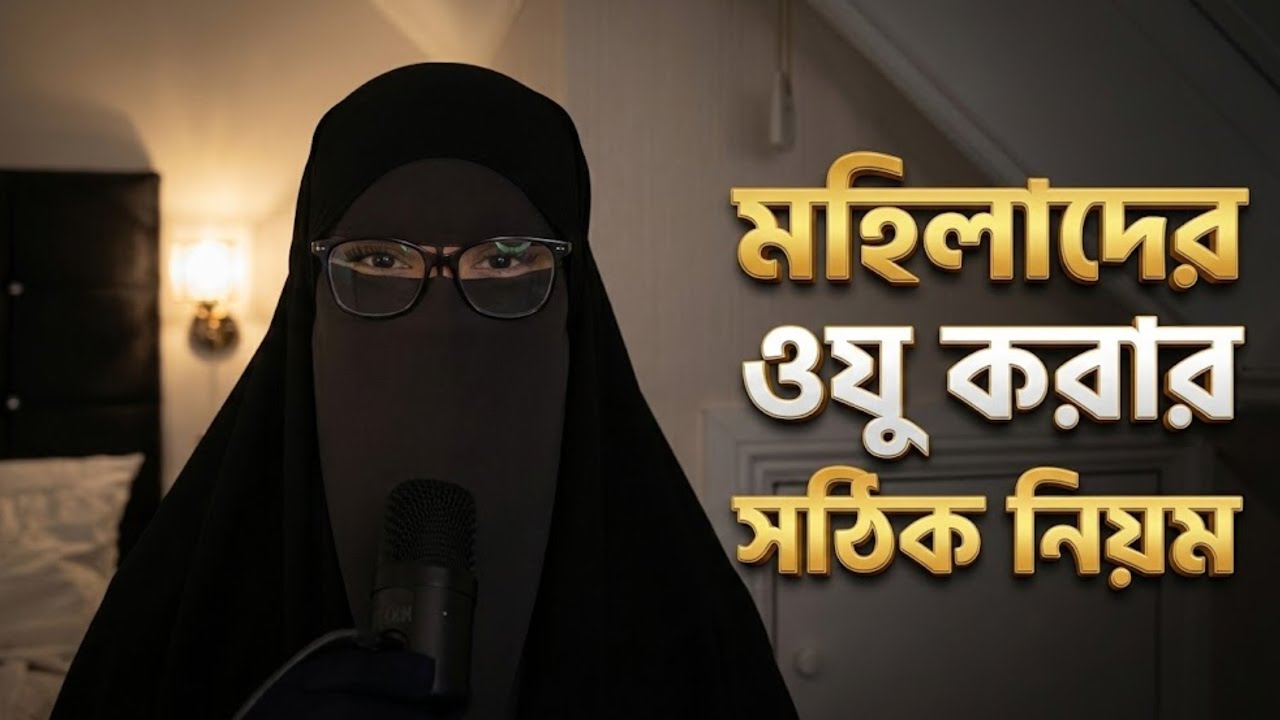 মহিলাদের ওযু করার সঠিক নিয়ম | হানাফী মাযহাব | যে ভুলে ওযু হয় না