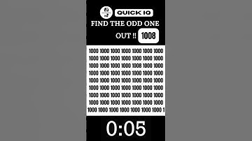 Find the Odd One Out! |QUICK IQ| #OddOneOut #BrainTeaser #PuzzleChallenge #shortsyoutube#shorts#find