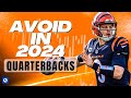 2024 fantasy football  avoid these quarterbacks in drafts  rotoballer