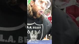 Shattering A Wine Glass Using Only My Voice | L.A. Beast