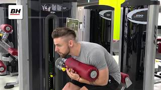 BH FITNESS Bauch Ruckenstrecker Dual L610