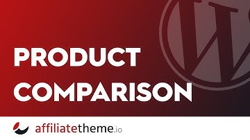 (S02E10.3) Product Comparison Template 🔥 affiliatetheme.io