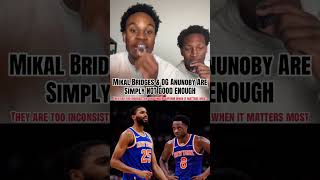 Traded a lot to get Mikal Bridges and paid a lot for both him and OG Anunoby