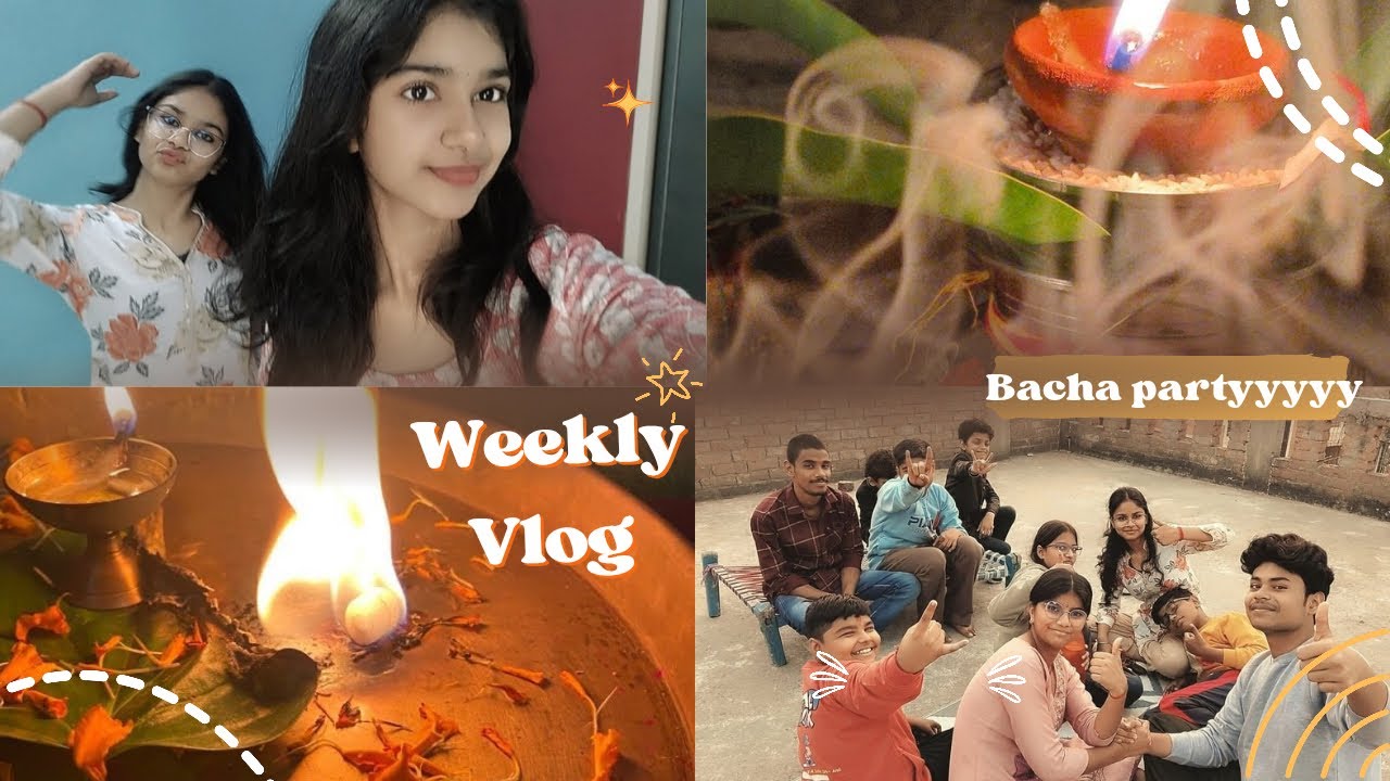 Ghr ki pooja 🙏and Masti ☠️ 