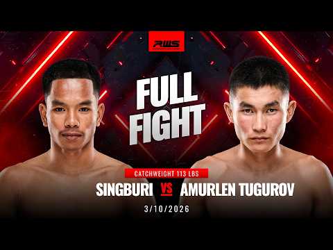 Full Fight l Singburi vs Amurlen Tugurov l สิงห์บุรี vs อามูร์เลน ทูกูรอฟ l RWS