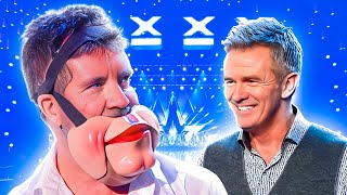10 Contestants HUMILIATE Simon Cowell On Got Talent Stage