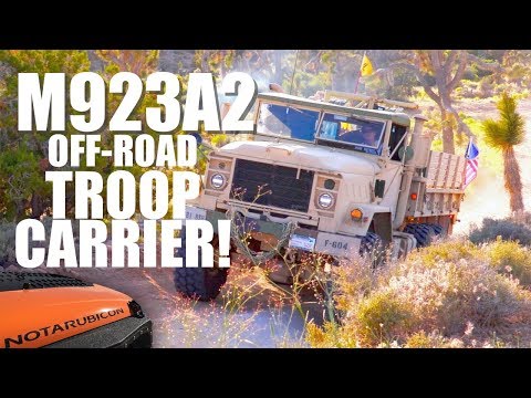 THOR: The M923A2 Military 5 Ton 6x6 Off-Road Troop Carrier