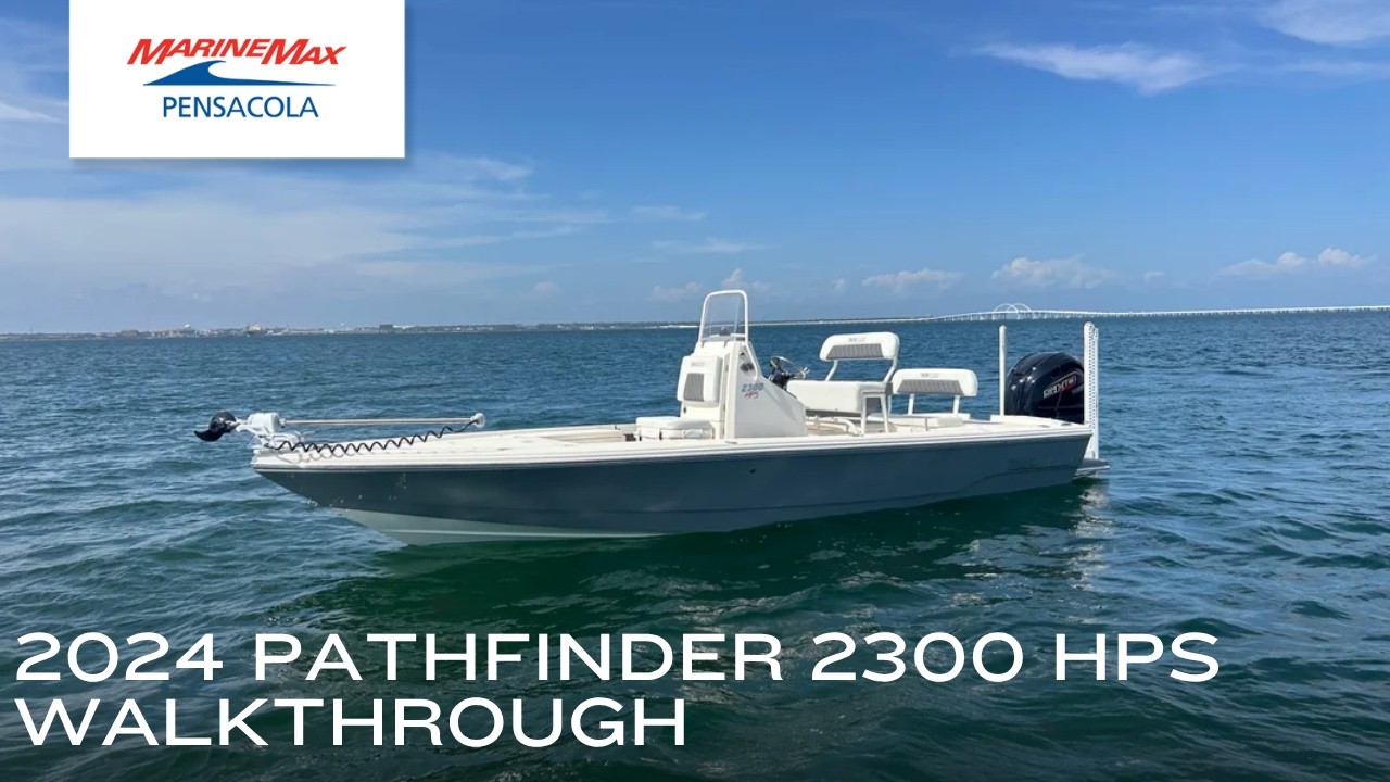 2024 Pathfinder 2300 HPS | MarineMax Pensacola - YouTube
